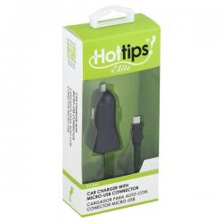Hottips 1A Micro USB Car Charger