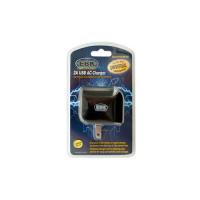 EBK 2 Amp Universal Dual Port USB AC Charger EBK 2 Amp Universal Dual Port USB AC Charger