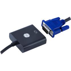 GE 1080p HDMI Male to VGA Female Adapter