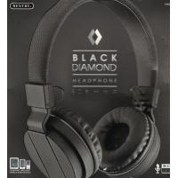 Black Diamond Corded Headphones with Inline Mic