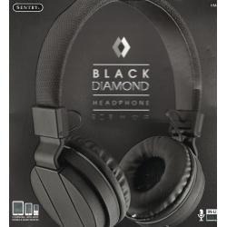 Black Diamond Corded Headphones with Inline Mic