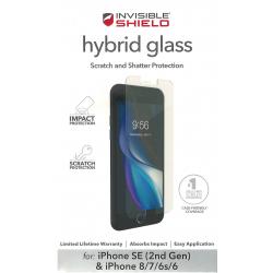 ZAGG INVISIBLE SHIELD HYBRID GLASS PROTECTION FOR IPHONE SE (2nd Gen) 8/7/6s/6