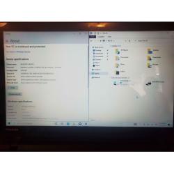 Toshiba Satellite C55t-B5349 Touchscreen Laptop i3 4GB RAM 500GB HDD