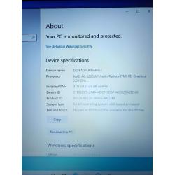 HP 15-af131dx Laptop 15.6" AMD A6 500GB/8GB