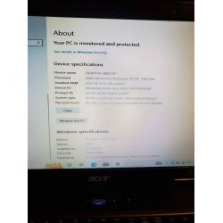 AS-IS Acer Aspire 5532 15" Laptop AMD Athlon 320gb/4GB