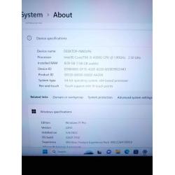 Lenovo Thinkpad X1 Carbon Gen 2 Windows 11 PRO 240GB 8GB