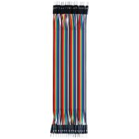 20cm Male to Male Dupont Jumper Wires 40pk