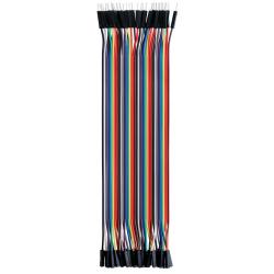 20cm Male to Female Dupont Jumper Wires 40pk