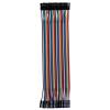 20cm Female to Female Dupont Jumper Wires 40pk