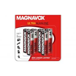 Magnavox Ultra Alkaline AA Batteries 6pk