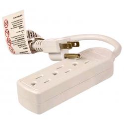 Sunbeam 3 Outlet Power Bar, 12in