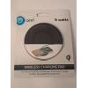 onn. 5W Black Wireless Charging Pad for Apple, Samsung, Google