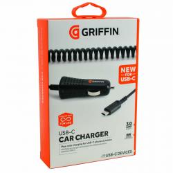 Griffin PowerJolt 3A USB Type C Fixed Car Charger