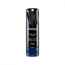 Staples Premium Screen Cleaner and Microfiber Cloth, 2fl oz