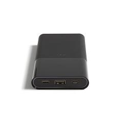 NXT Technologies 10,000 mAh 2 Port Black Powerbank