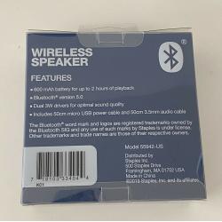 Tech Essentials Bluetooth Speaker - Blue