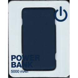 Tech Essentials 5000mAh Power Bank - Blue