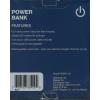 Tech Essentials 5000mAh Power Bank - Blue