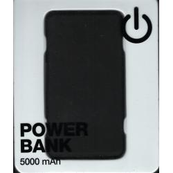 Tech Essentials 5000mAh Power Bank - Black