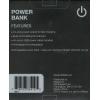 Tech Essentials 5000mAh Power Bank - Black