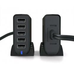 NXT Technologies 5 Port USB Desktop Mountable Charging Station