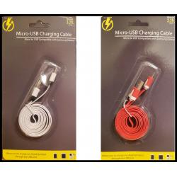 TechBoost Assorted 3.2' Micro-USB Charge & Sync Cable