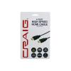 CRAIG 6 Foot High Speed HDMI Cable with Ethernet