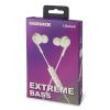 Magnavox Stereo Earphones with Extreme Bass and Bluetooth - White