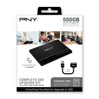 PNY 500GB SSD7CS900-500KIT-RB (Black) Internal SSD Upgrade Kit
