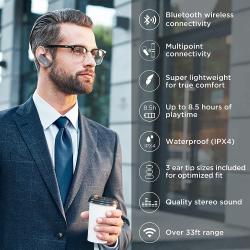 Motorola HK375 Mono Bluetooth Headset - IPX4 Water Resistant