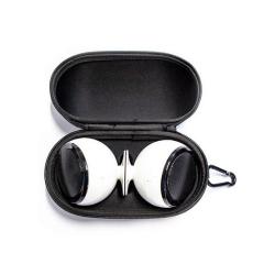 iJoy ECLIPSE White Pairing Bluetooth Speakers with Carrying Case