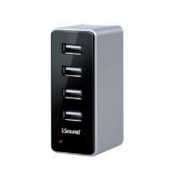iSound 4Amp 4-Port Wall Charger