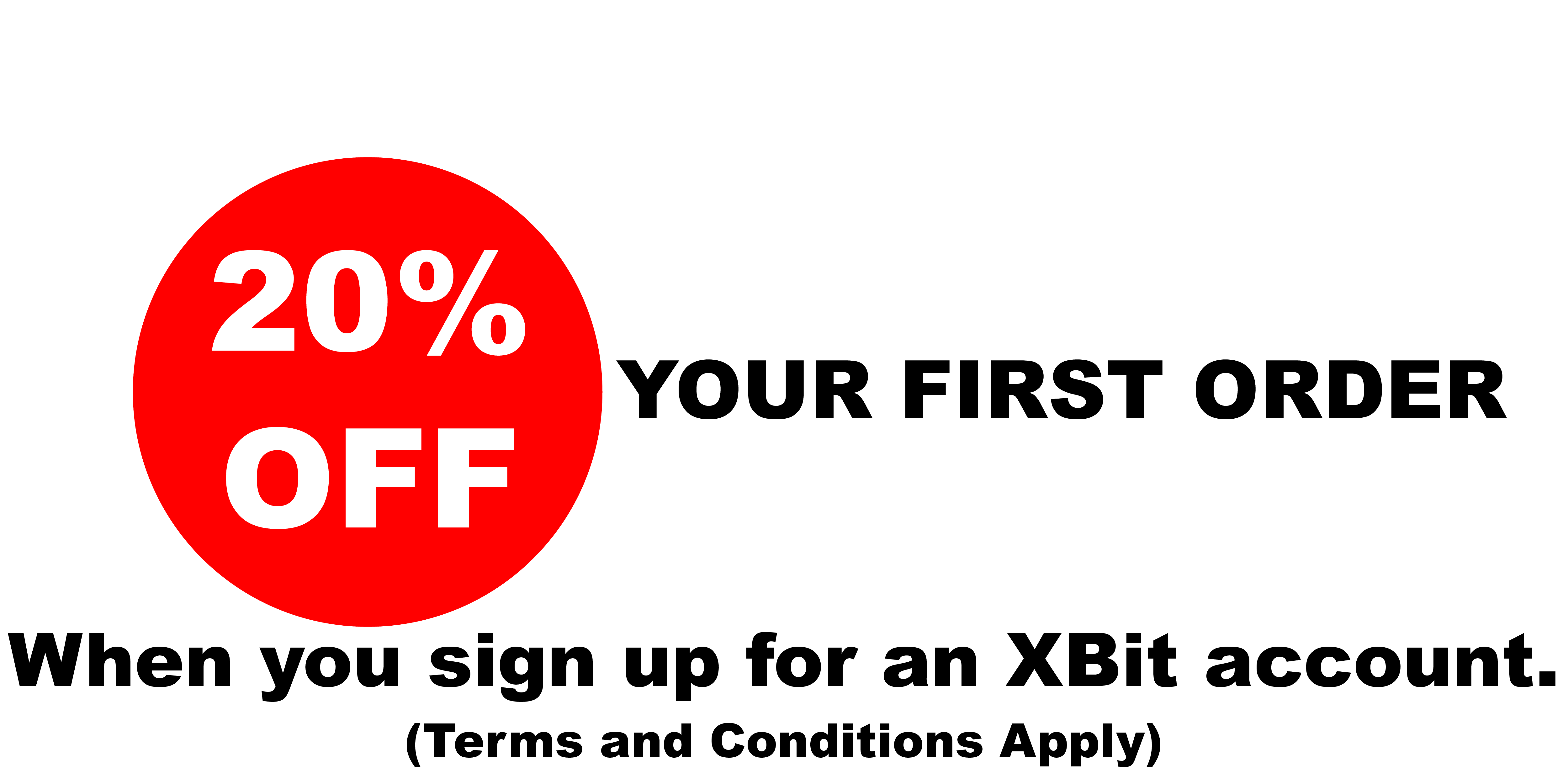 20% Off For New Users Banner